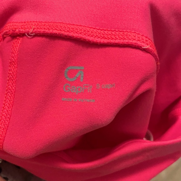 Gap Fit Neon Pink Workout Pants - Picture 3 of 3